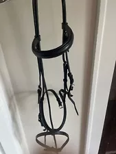 Black Full Size Horse Bridle