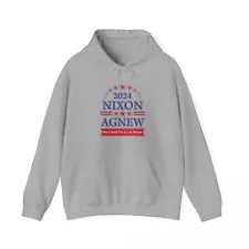 Election 2024 Nixon Agnew (We could do a lot worse) - Heavy Hooded Sweatshirt