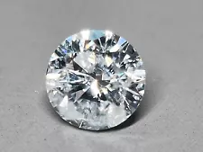 Genuine Round Brilliant .75 CT I2 H Loose Natural Earth Mined Diamond