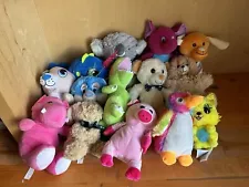 New ListingLot Of 14 Mixed Plush Great For Small Claw machine. Lightweight Plush.