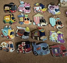 Disney COMPLETE Food Truck Pin Set