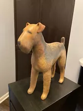 Sarried Ltd Carved Wooden Airedale Terrier