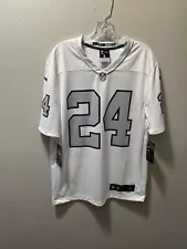 NIKE Oakland Raiders Marshawn Lynch NFL Color Rush Legend Jersey Men's Medium