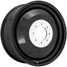 Fuel D501 Dually Inner Front 22x8.25 8x200 Gloss Black Wheel Rim 22" Inch