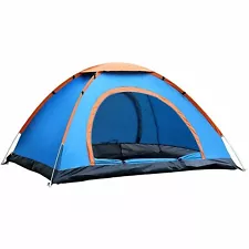 4 Person Waterproof Tent for Camping/OutdoorTent 220x250x150cm-Black Friday Sale