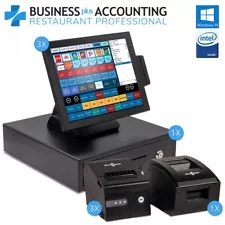 BPA All-In-One Restaurant POS System - 3 Stations