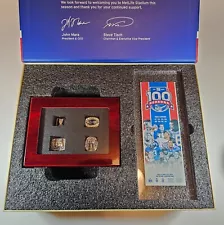 NEW YORK GIANTS 100th ANNIVERSARY SEASON TICKET HOLDER SUPERBOWL RING SET