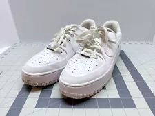 Nike Air Force 1 Sage Low Triple White AR5339 100 - SIZE 10.5 WOMENS / 9 MENS