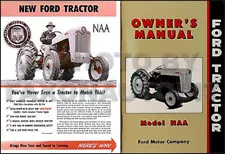 1953-1954-1955 Ford NAA Brochure and Owner Manual set includes 53 Golden Jubilee