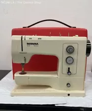 Vintage Bernina 830 Record Electronic Sewing Machine w/ Case & Pedal