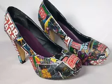 Star Wars Comics Custom Pump Heels Shoes Women's Size 10 US