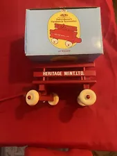 Heritage Mint Red Wagon Wood For Dolls