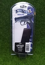 Walther PPS 9mm 7 Round Black Factory Magazine w/ Finger Rest - 2796589