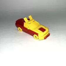 Transformers Knockoff Red & Yellow Car Action Figure