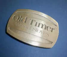 Old Timer-Wood Stoves Belt Buckle-Midwest Stoves Inc. Mt. Vernon, Ill.