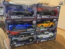 Jada fast and furious 1/32 lot Of 6! See Pics!