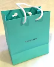 Tiffany & Co. Small Blue Paper Shopping Gift Bag