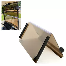 Tinted Fold Down Golf Cart Windshield Windscreen For EZGO Marathon 1986-1994.5