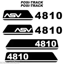 ASV 4810 Decals Stickers Repro Skid Steer sticker kit