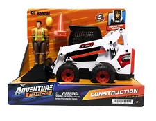 ADVENTURE FORCE CONSTRUCTION BOBCAT SKID STEER LOADER TOY W/FIGURE NIB NEW