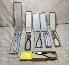 VTG., UTICA TOOLS PLIERS AND ADJUSTABLE WRENCH LOT NOS