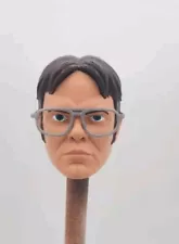 Hot Toys Custom Dwight K Schrute Head The Office 1/6 Scale Painted