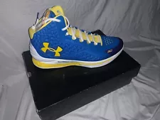 Under Armour Curry 1 One Home Royal Taxi Size 18