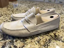 Ralph Lauren Polo Suede White Drivers Mens 11