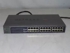 NetGear ProSafe Plus JFS524E 24 Port Ethernet Switch w/ power cord