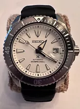 Seiko Prospex Diver’s Shogun Titanium White Dial Watch - SPB191J1