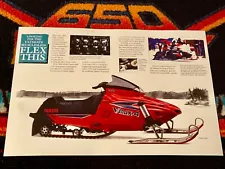 ð ‘96 YAMAHA 800 VMAX-4 Snowmobile Poster vintage sled VMAX ((FLEX THIS.)) ð