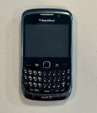 BlackBerry Curve 9300 Sprint Phone Black Cell 2000s