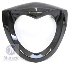 Mutazu Vivid Black Headlight Bad Boy Bezel Scowl for Victory Cross Country