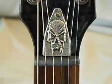 SKULL TRUSS ROD COVER FITS SCHECTER tempest c-1 omen devil guitar HAND MADE!