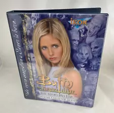 BINDER SALE: ALBUM FOR BUFFY THE VAMPIRE SLAYER THE STORY SO FAR Cards IKON 2000