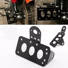 Side Mount License Plate Bracket Holder For Honda Shadow Spirit Aero VT 750 1100 (For: 2006 Honda Shadow Aero 750)