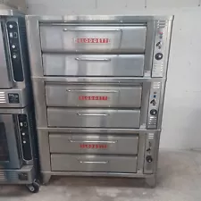 911 BLODGETT USED GAS DECK OVEN 754.00 FREIGHT