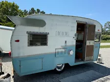 New Listing1959 Shasta Vintage Camper RV Travel Trailer Canned Ham