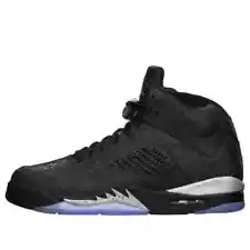 Nike Air Jordan 5 Retro 3Lab5 Black Silver Size 8. 599581-003