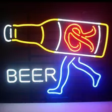 New Rainier Beer Walker Beer Bar Neon Light Sign 24"x20"