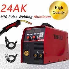 24AK Double Pulse Aluminum Welder 110/220V MIG/MMA Digital DSP Control System