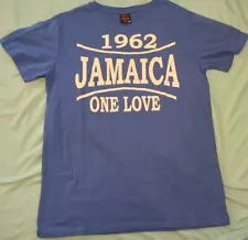 1963 Jamaica One Love Large T-shirt From Surf Classic Company- Bob Marley