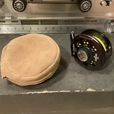 Ross Gunnison G1 Fly Fishing Reel. Made in USA. W/ Pouch.