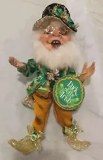 VTG Mark Roberts 11" Elf Leprechaun LUCK OF THE IRISH St. Patrick's MINT