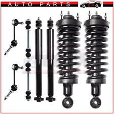 For 03-11 Ford Crown Vic Lincoln Town Car Front Struts & Rear Shocks & Sway Bars