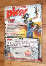 Metal Gear Solid 2 Sons of Liberty Special Edition VHS Tape Trailer With Magazin