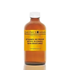 Ethanol Non-Denatured Alcohol 200 Proof *Food Grade 99.8% Lab Quality 1 oz-6 Gal