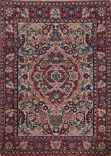 Antique Rug 2x3 ft.Pre-1900 Vegetable Dye Kermann Levar Handmade Oriental Wool