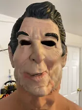 PRESIDENT RONALD REAGAN Rubber Halloween mask 2006 Disguise Point Break