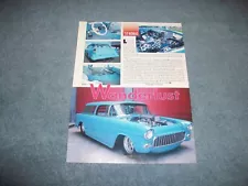 1955 Chevy Nomad Custom Pro Street Article "Wanderlust"